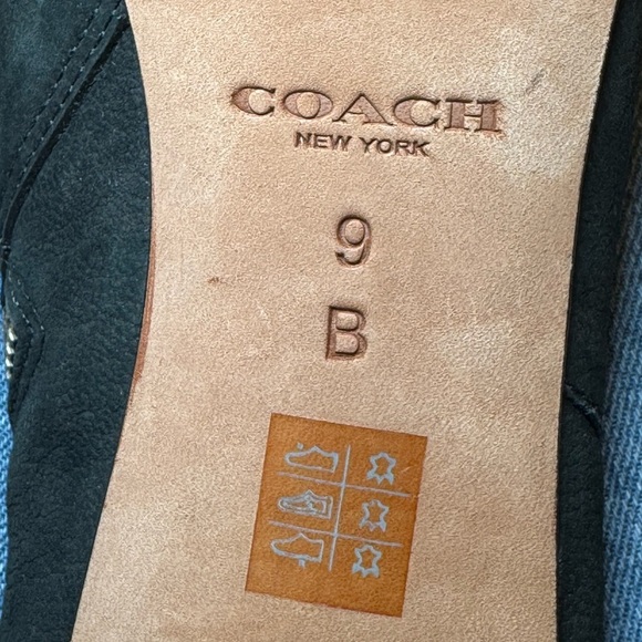 Coach Daphney Leather Heeled Bootie Size 9 - Picture 10 of 13